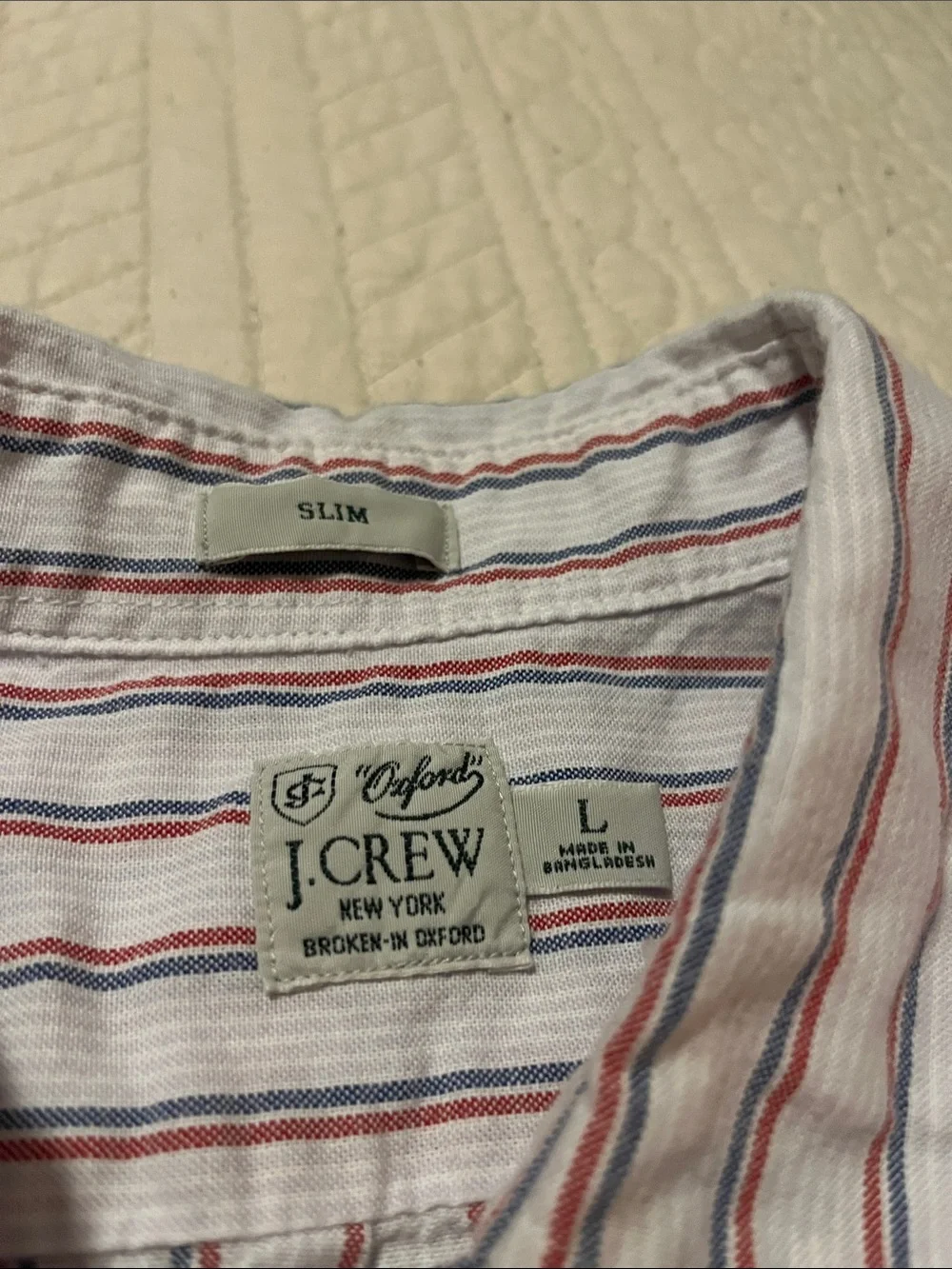 J. Crew oxford cloth